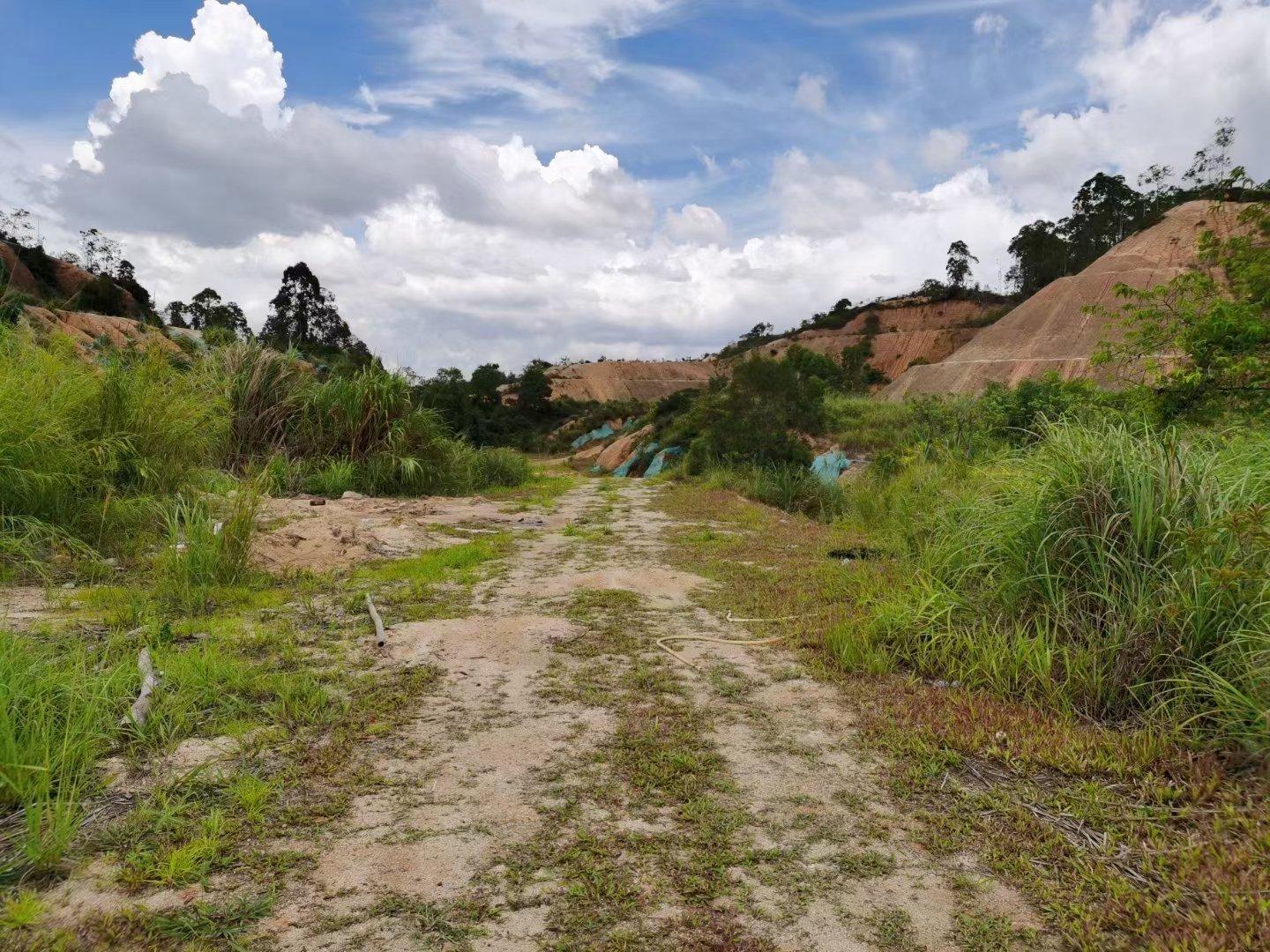 石岩水田新出55000平大马路旁村委可搭建钢结构可分售空地2