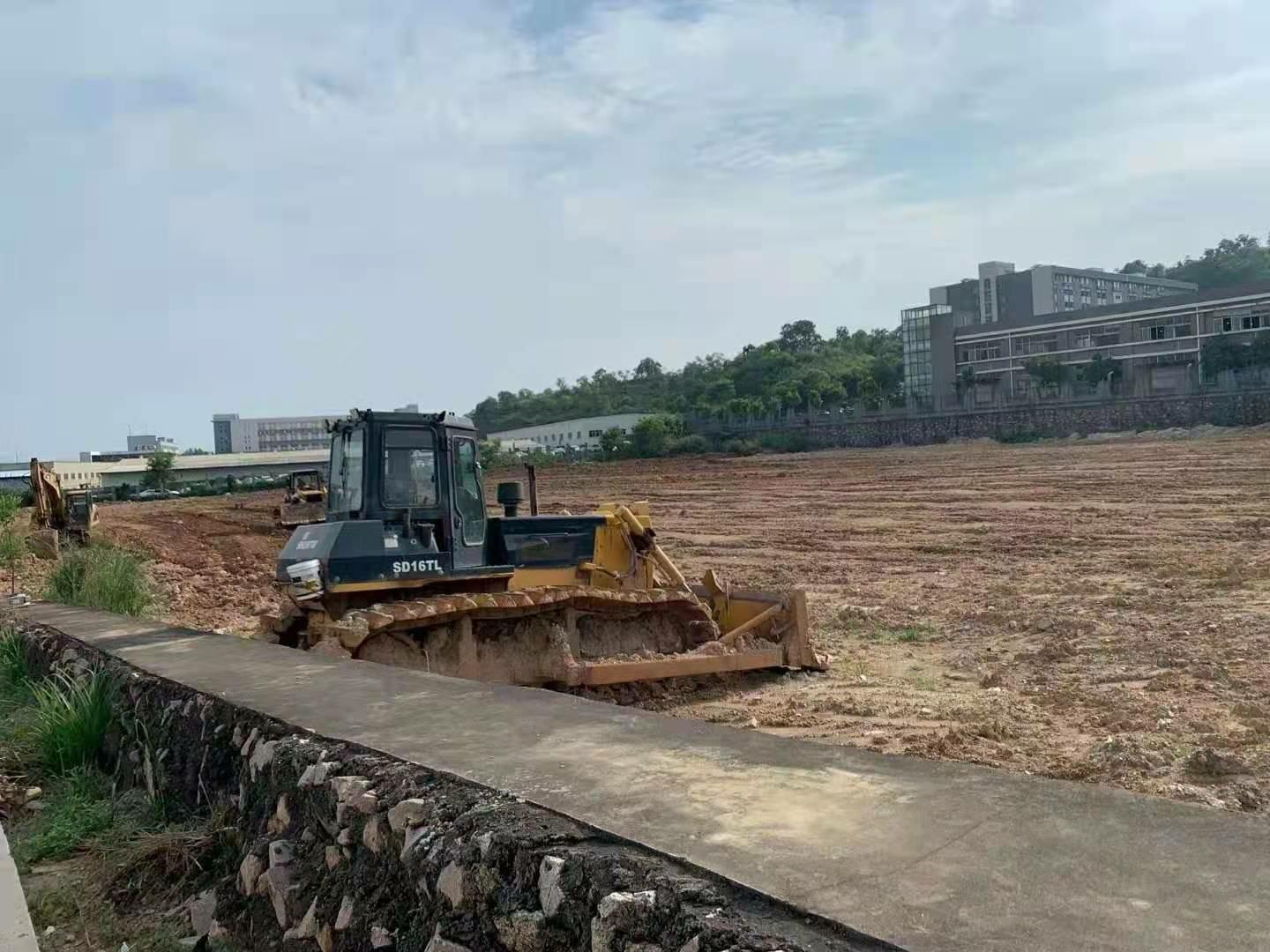 沙井高速路口55亩一块国有产权土地转售业主包过户可建厂房2