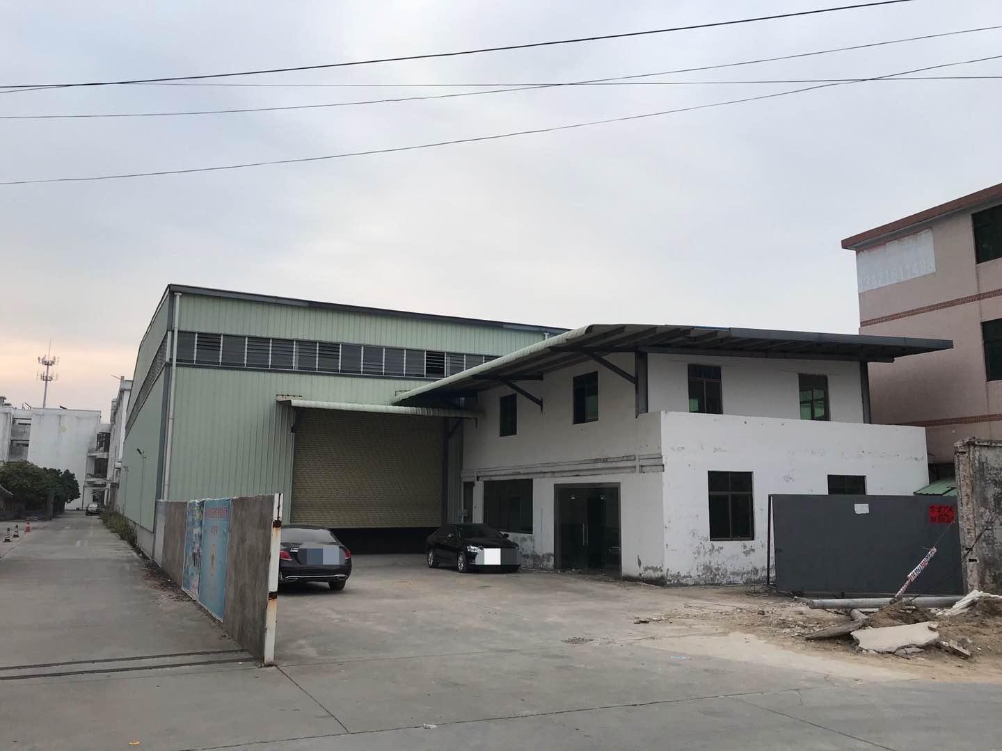 惠州博罗园洲单一层厂房仓库出租，厂房面积4300方配电250