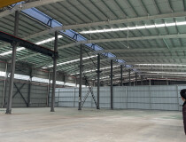 榔梨工业园新建厂房1200平米层高15米带行车250千瓦