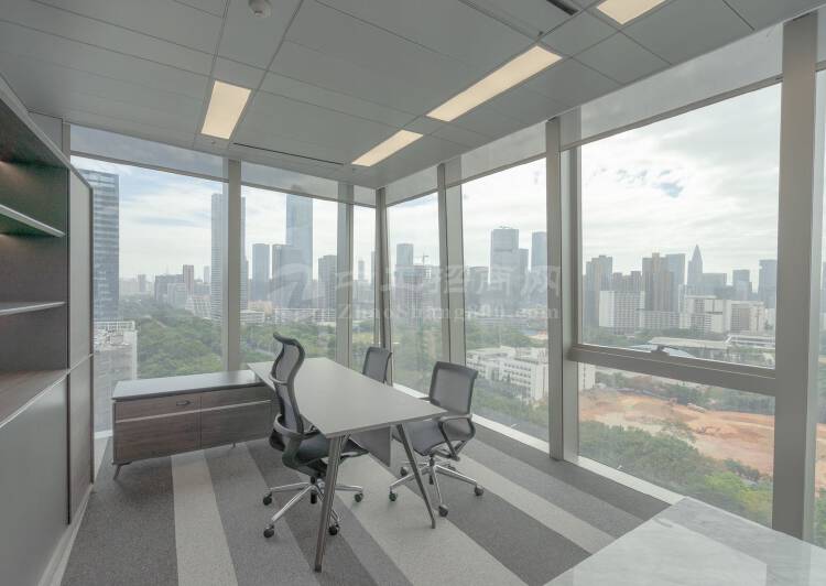 汉京金融中心500平甲级写字楼出租家私齐全智能化物业管理4