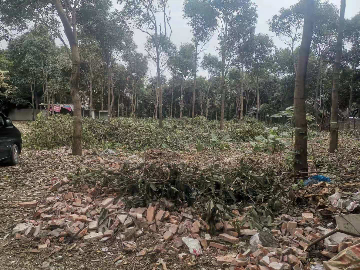 天河区车陂路边5000平方土地出租3