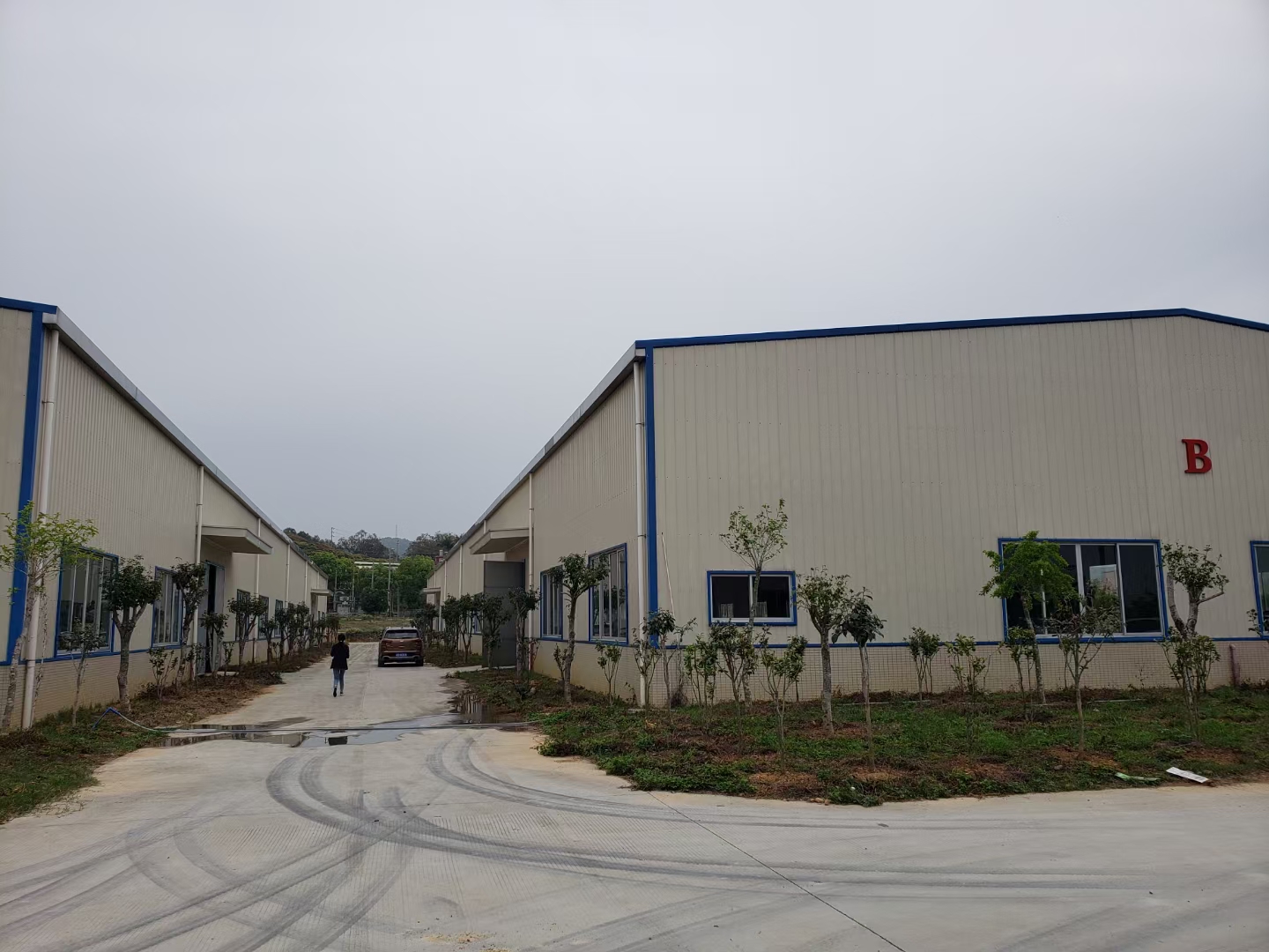 从化温泉新出单一层钢构厂房6400平米价钱优惠适合仓库等行业