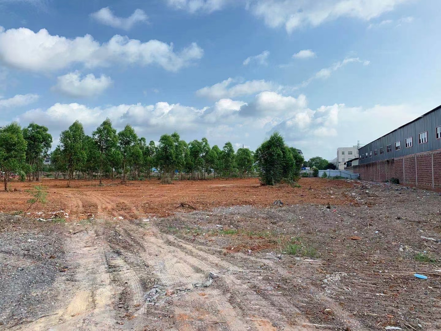 南海大沥原房东空地教练场建筑材料废铁打包堆场停车场靠近大路边1