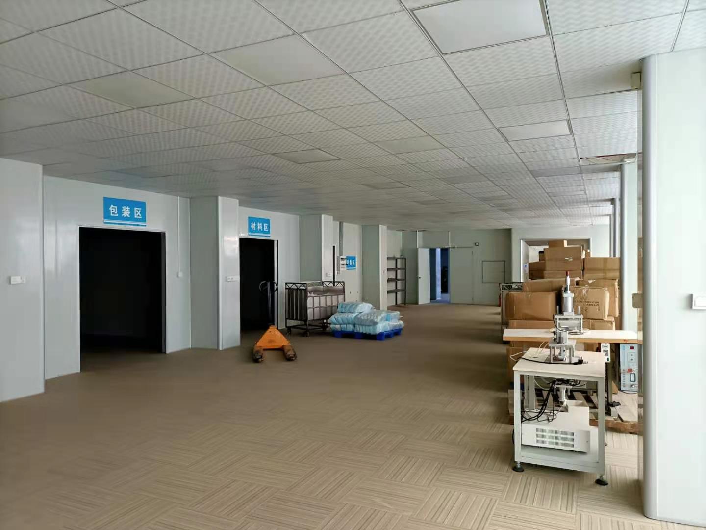 万江新出独院标准厂房二楼1300平米带现成装修办公室厂房仓库