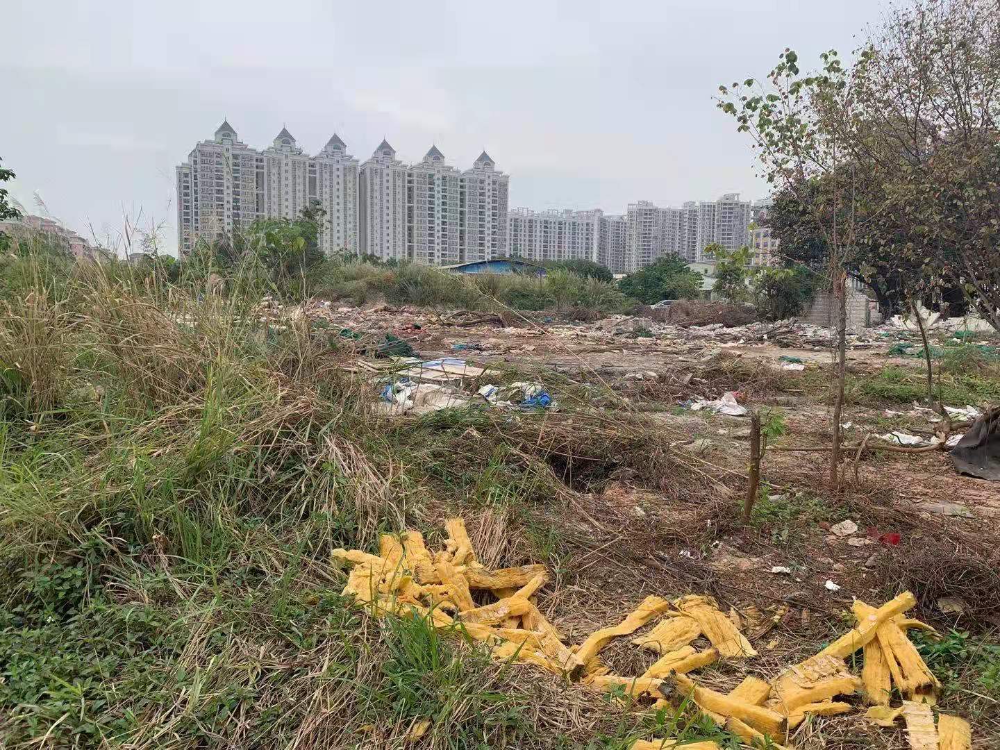 新塘环城路附近工业工地可硬化搭建交通方便主干道旁边！！1