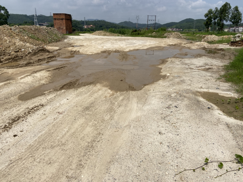 增城区朱村镇50亩一手土地出租证件手续齐全大路旁价格优1