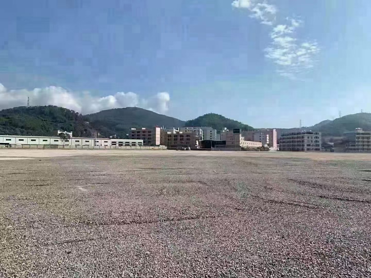 惠州惠阳新圩现有100亩国有土地出租，可做旅游场地，可硬化1