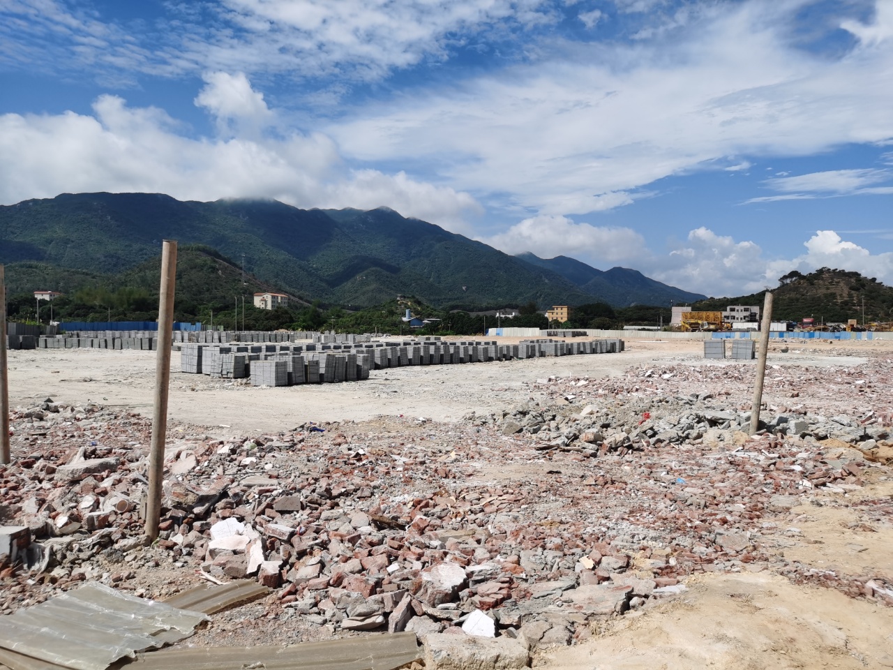 惠阳秋长白石医院附近500亩村委空地出租2