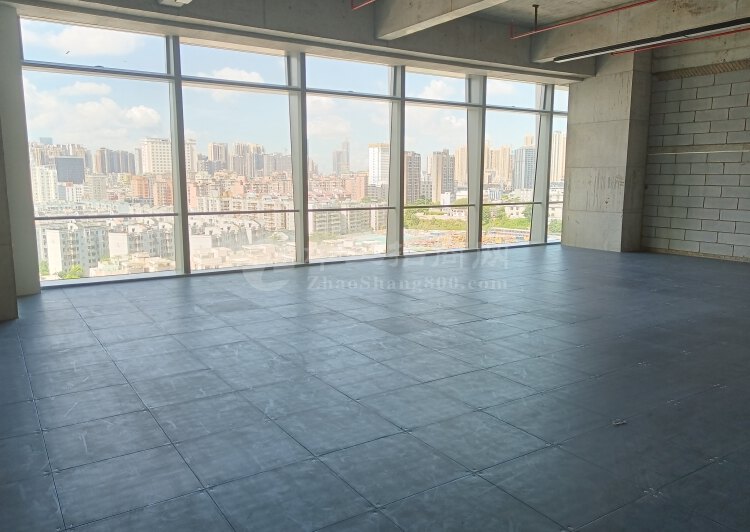 龙华地铁口附近新出性价比最高落地窗办公室2000平，大小可分4