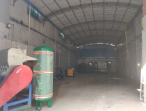 横沥镇三江工业园区新空出单一层厂房300平方，滴水7米