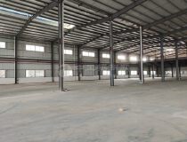 东升镇工业园区新出3000平方钢构星棚厂房出租，形象好可分租