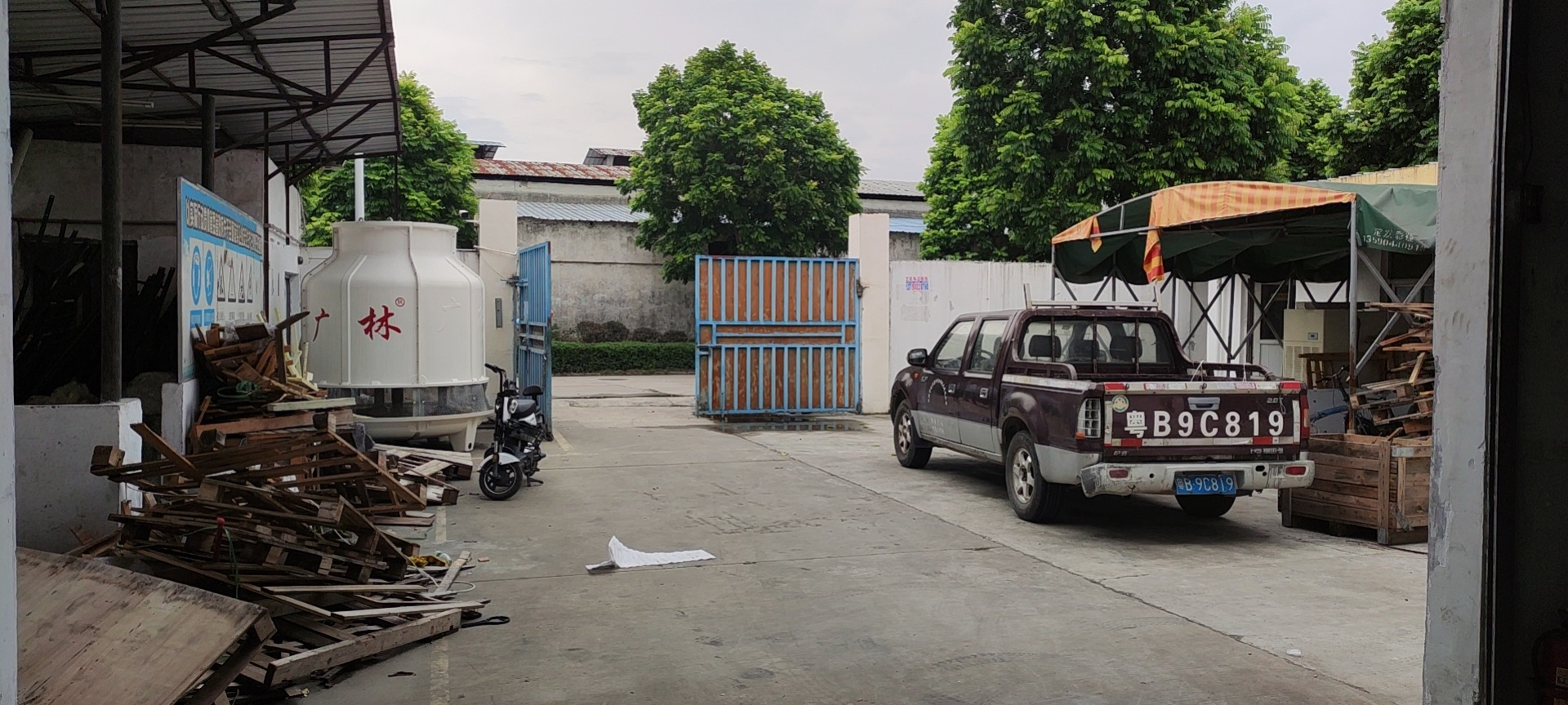 惠州市惠阳区镇隆镇长龙村独院小型厂房出租