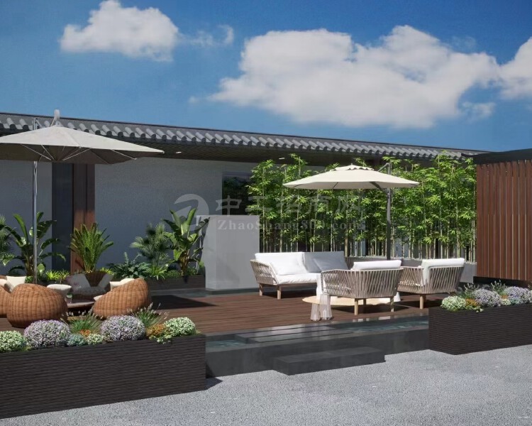 晨臻园林生态办公打造空中园林设计划享受舒适优雅办公