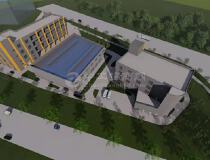 全新新建大型工业园园内办公宿舍饭堂配套完善方正实用