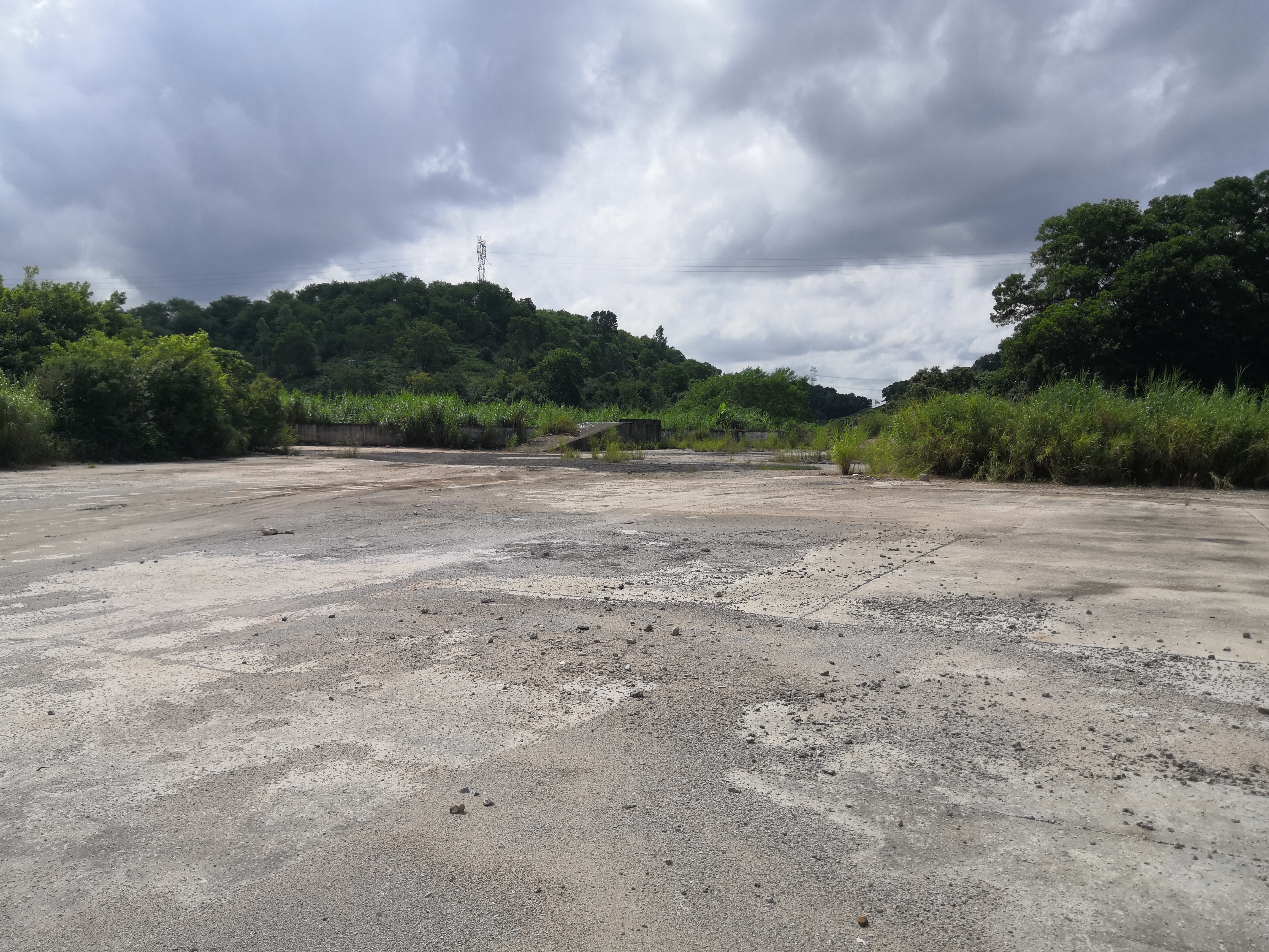 坂田空地出租，32000平方空地，全部硬化，可通水电，可分租