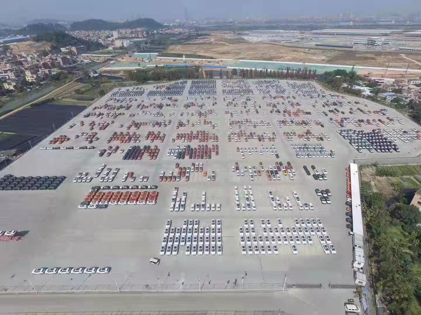 化龙60000方硬化空地出租，可分租，已经硬化3