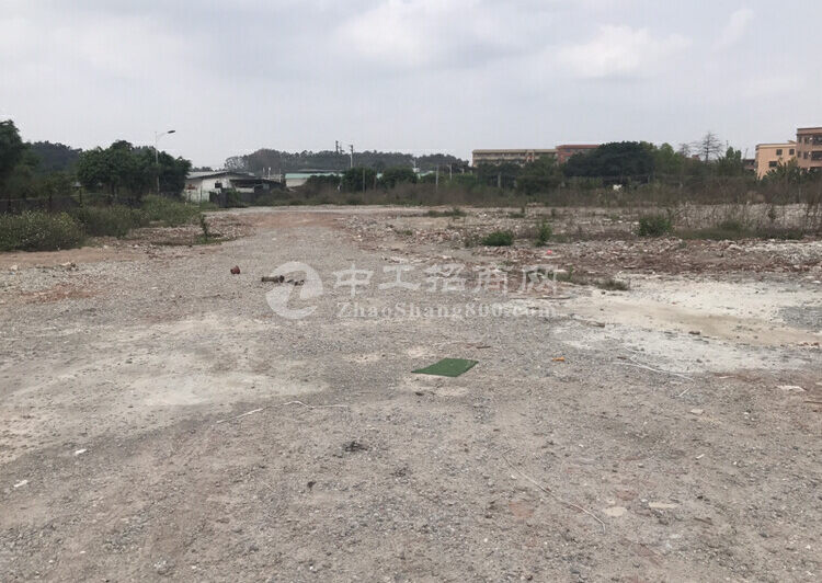 广州市番禺区沙头新出25亩空地出租，已简单硬化，无行业限制2