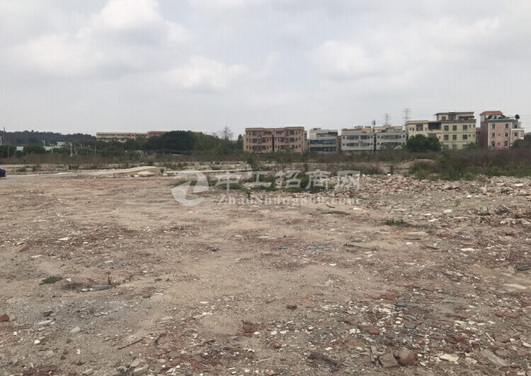 广州市番禺区沙头新出25亩空地出租，已简单硬化，无行业限制1