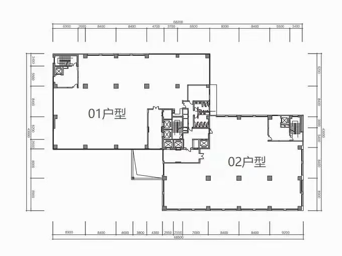 原房东可定制装修200-3000平办公室甲级写字楼出租3