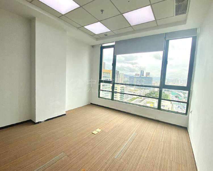福田车公庙劲松大厦493平5+1格局精装修办公室出租。