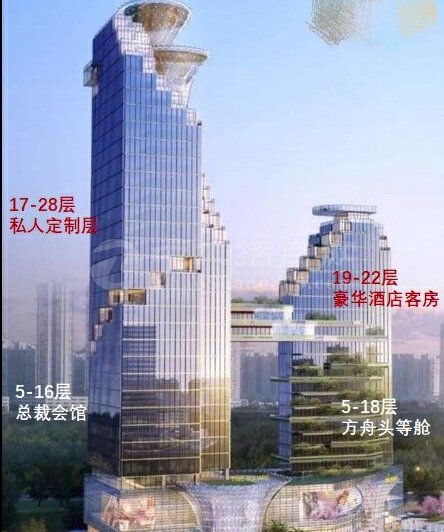 出售！深圳四大地标建筑，西部地标，48平起售，红本高端写字楼3
