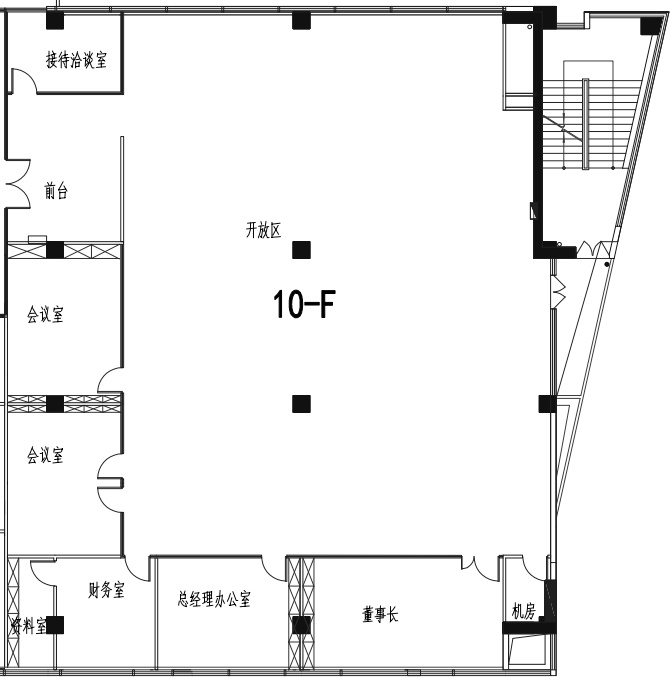南山科技园，新出，1236平带阳台，三面采光办公室出租。