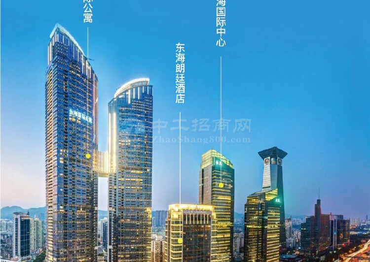 深圳CBD香蜜湖商业核心地段面积1800-4000平米均有1