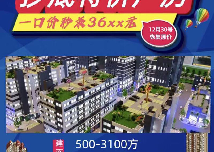 佛山顺德紧挨广州高新产业园写字楼500平米起出售仅3600元1