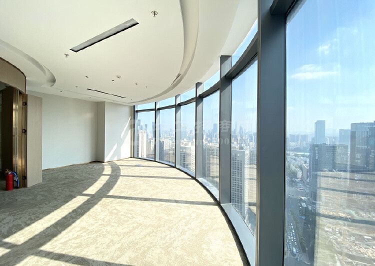 福田中心区地铁口860平超甲级写字楼办公室出租正电梯口单位9