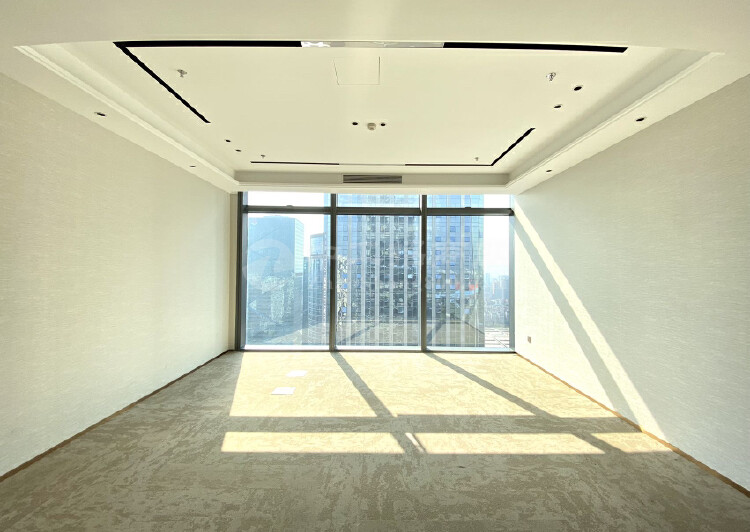 福田中心区地铁口860平超甲级写字楼办公室出租正电梯口单位3