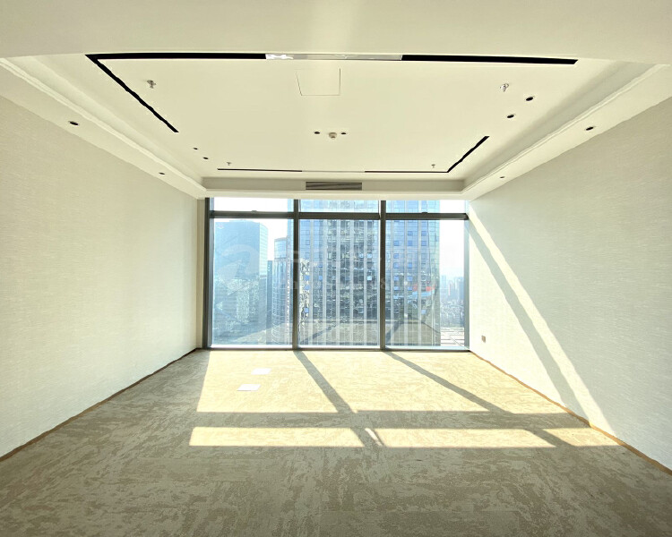 福田中心区地铁口860平超甲级写字楼办公室出租正电梯口单位