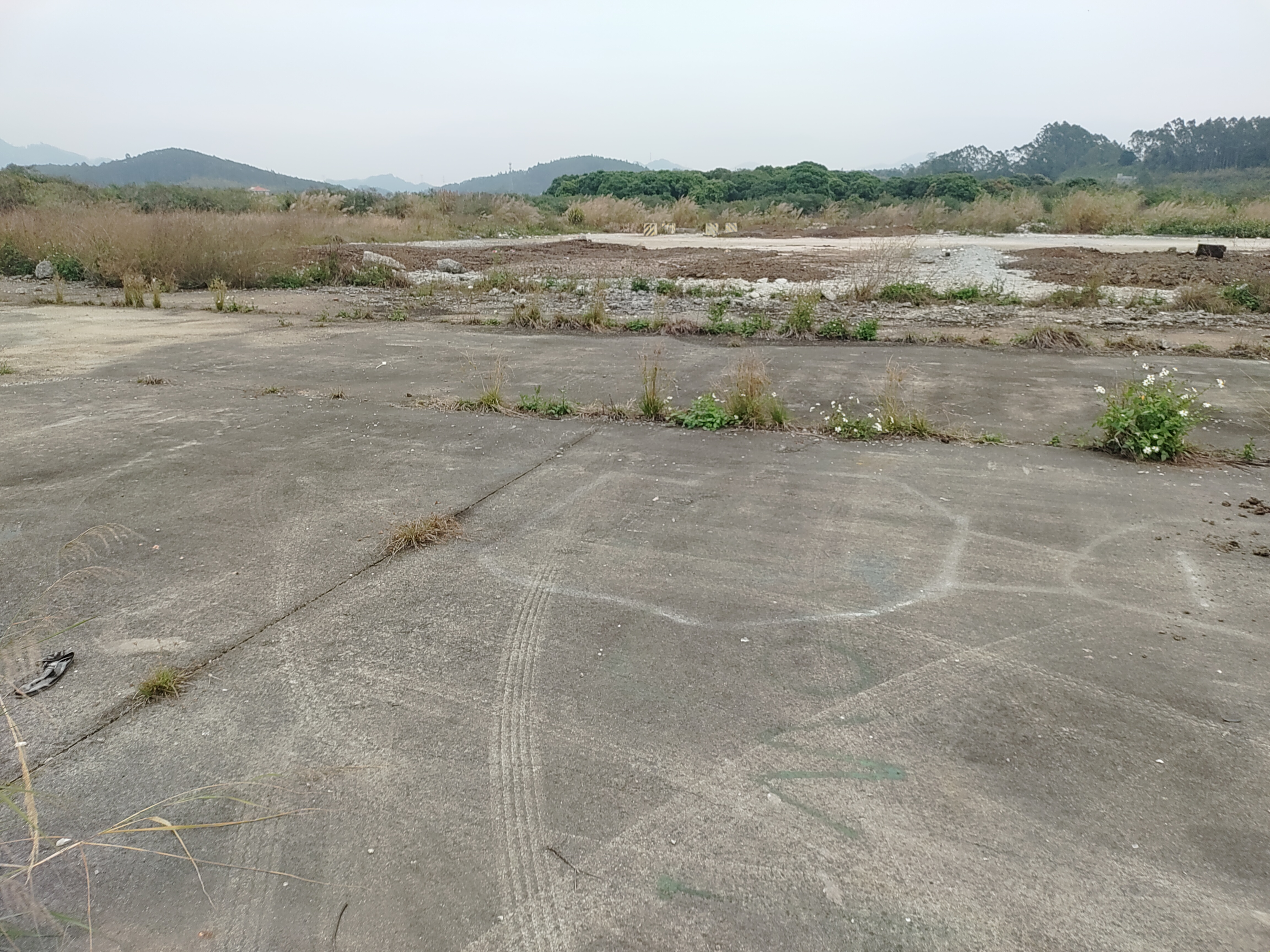 广州增城区中新出租硬化地65亩，配电200可增容1