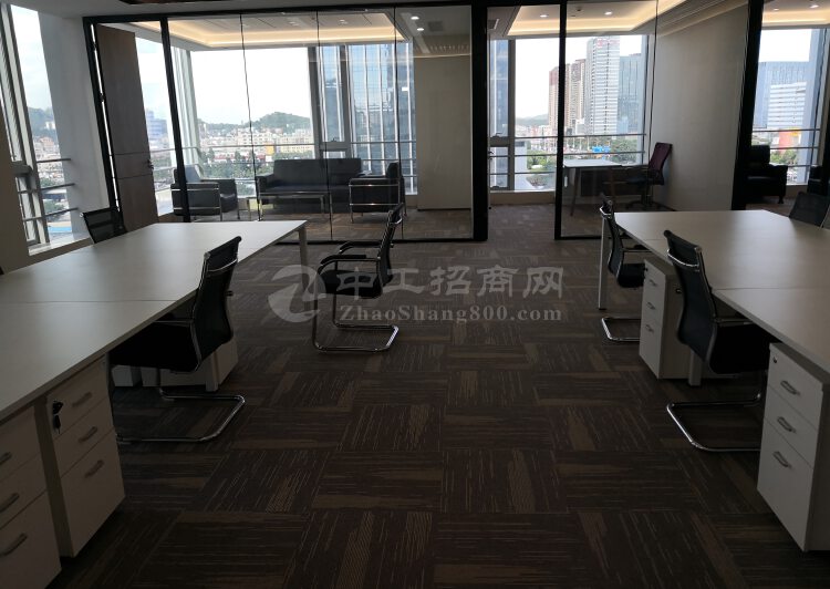 深圳福田区沙头精装修好了写字楼168平方出租4