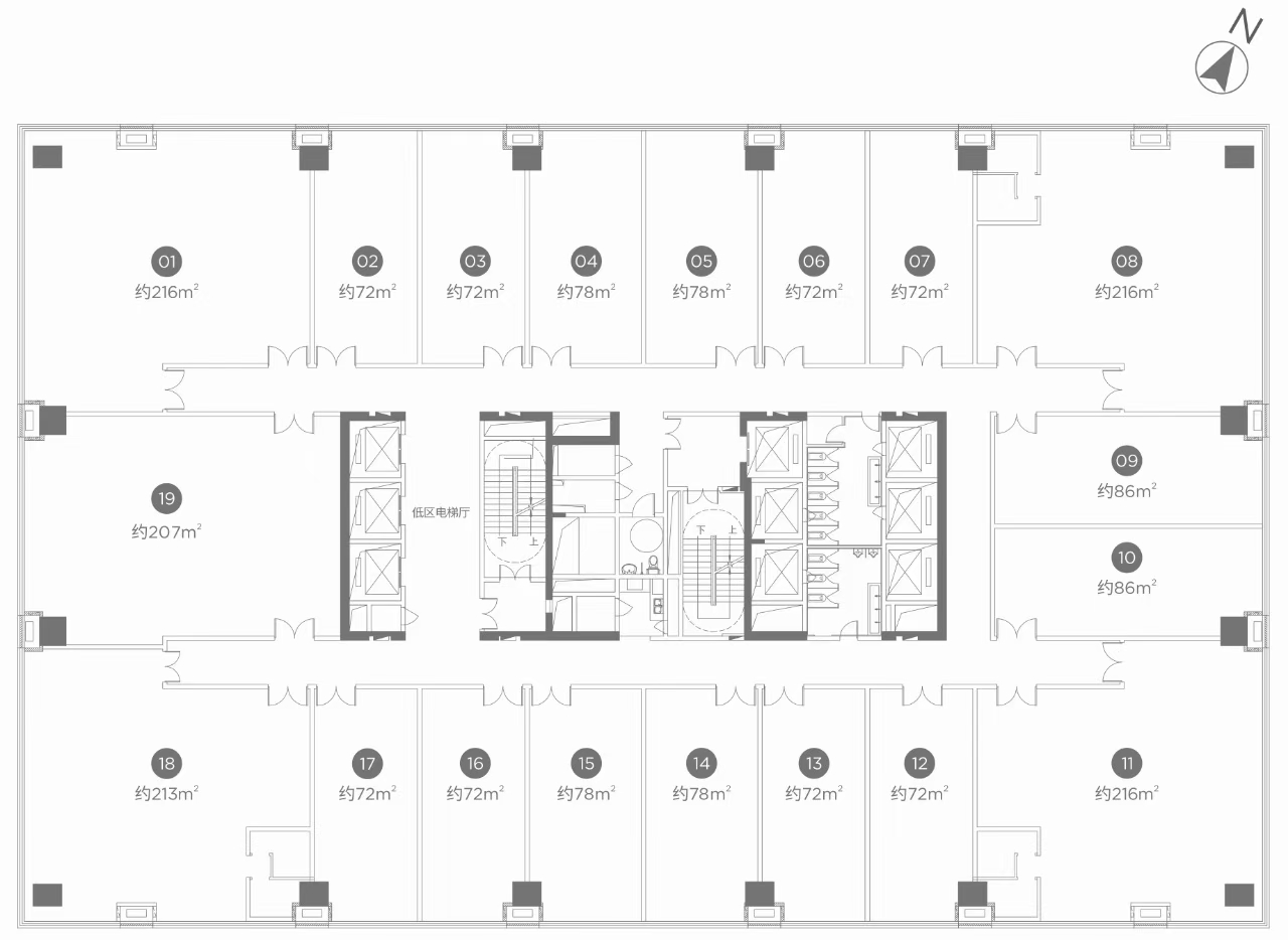 龙华观澜红本写字楼出售，单价26000元起