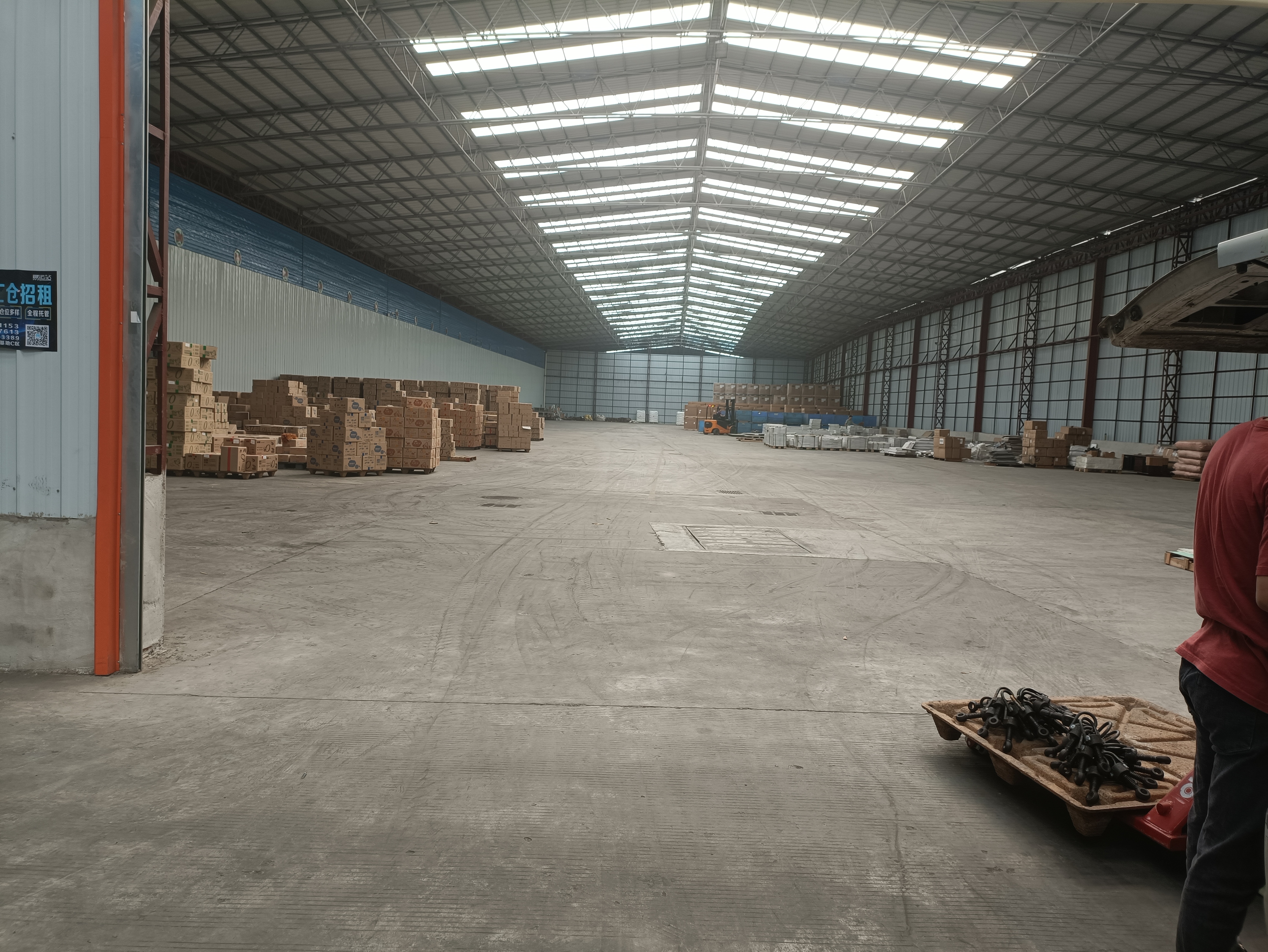 禅城区南庄镇新出单一层6500平米厂房仓库出租，可分租