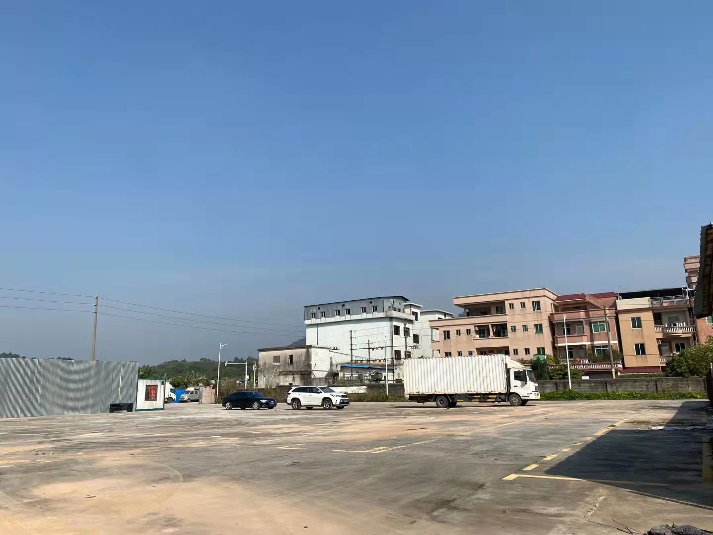 新出新出东莞东城区附近空地，已经硬化2