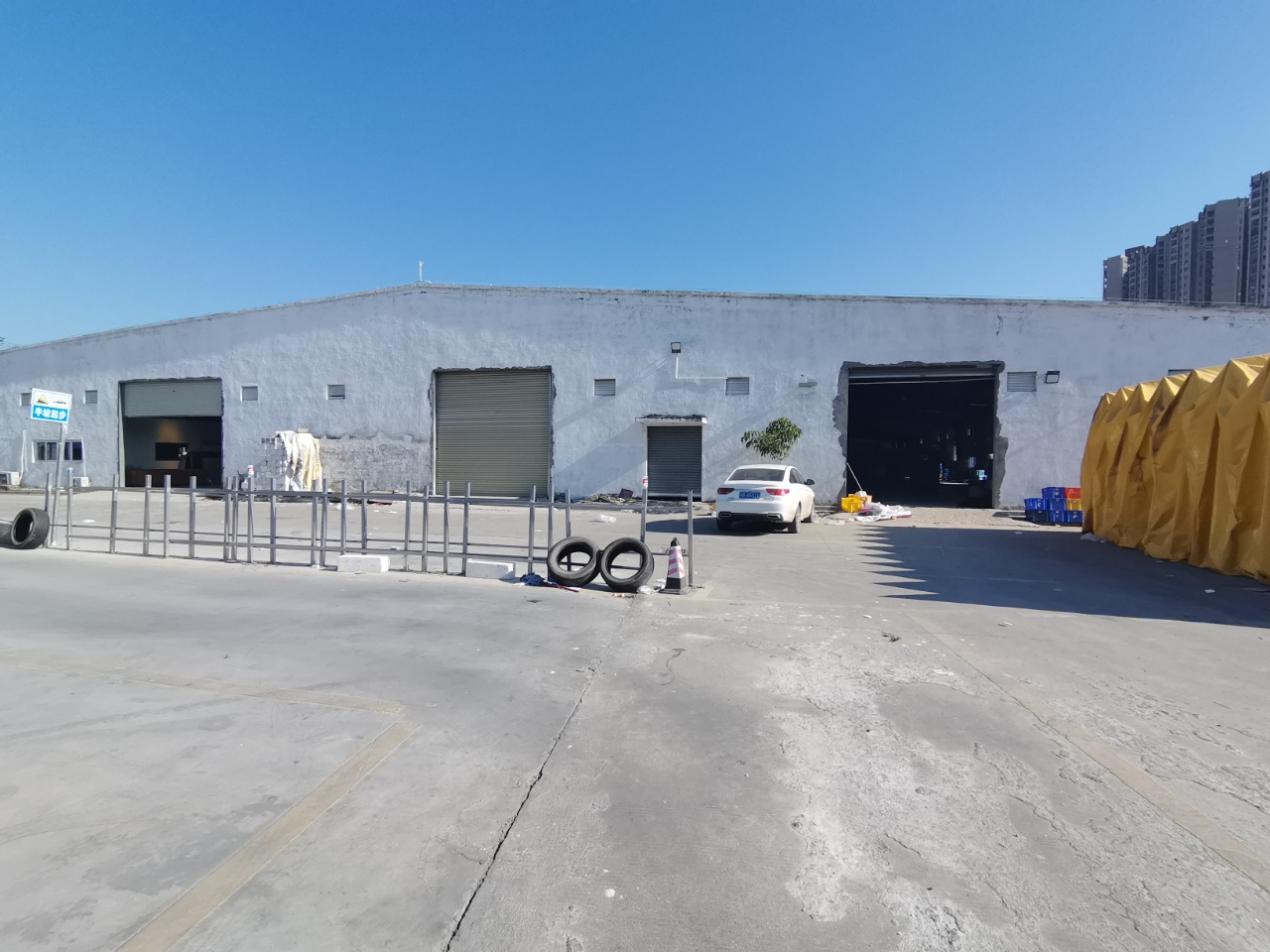 惠环工业园区单一层钢构650平米仓库加工厂房招租