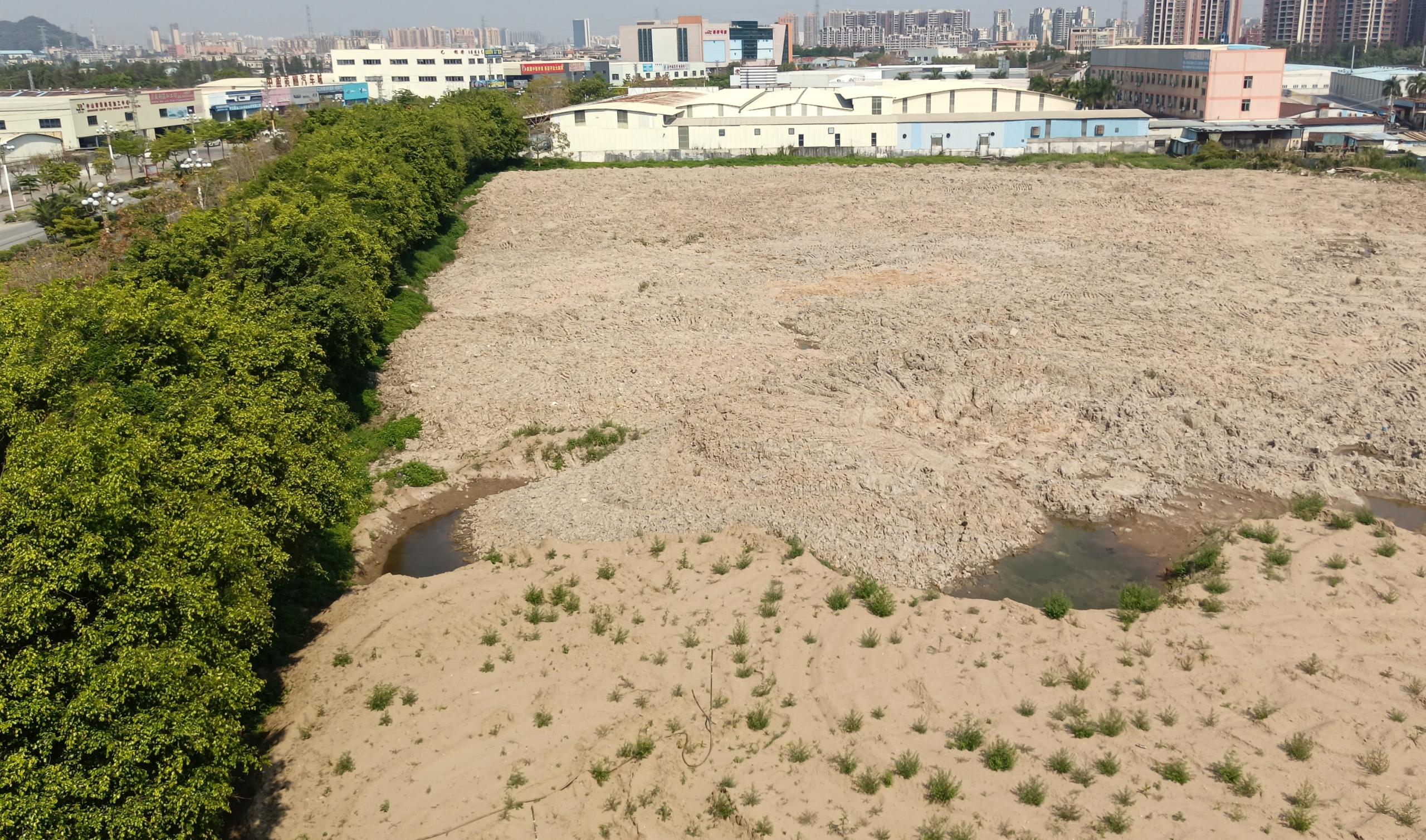 珠海市稀缺无税收红本M2工业用地89亩出售超长年限1