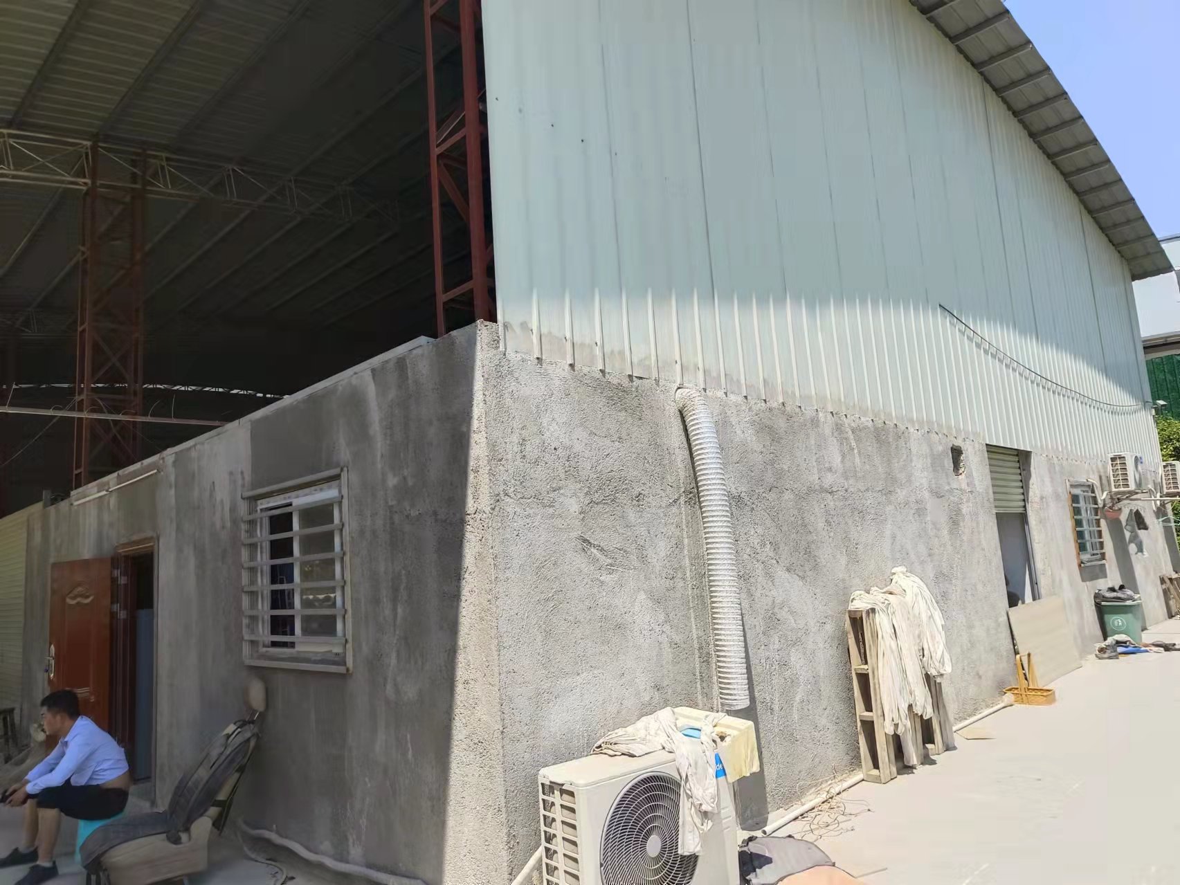 惠东白花5米高500平米钢构厂房仓库招租超大空地水电齐全