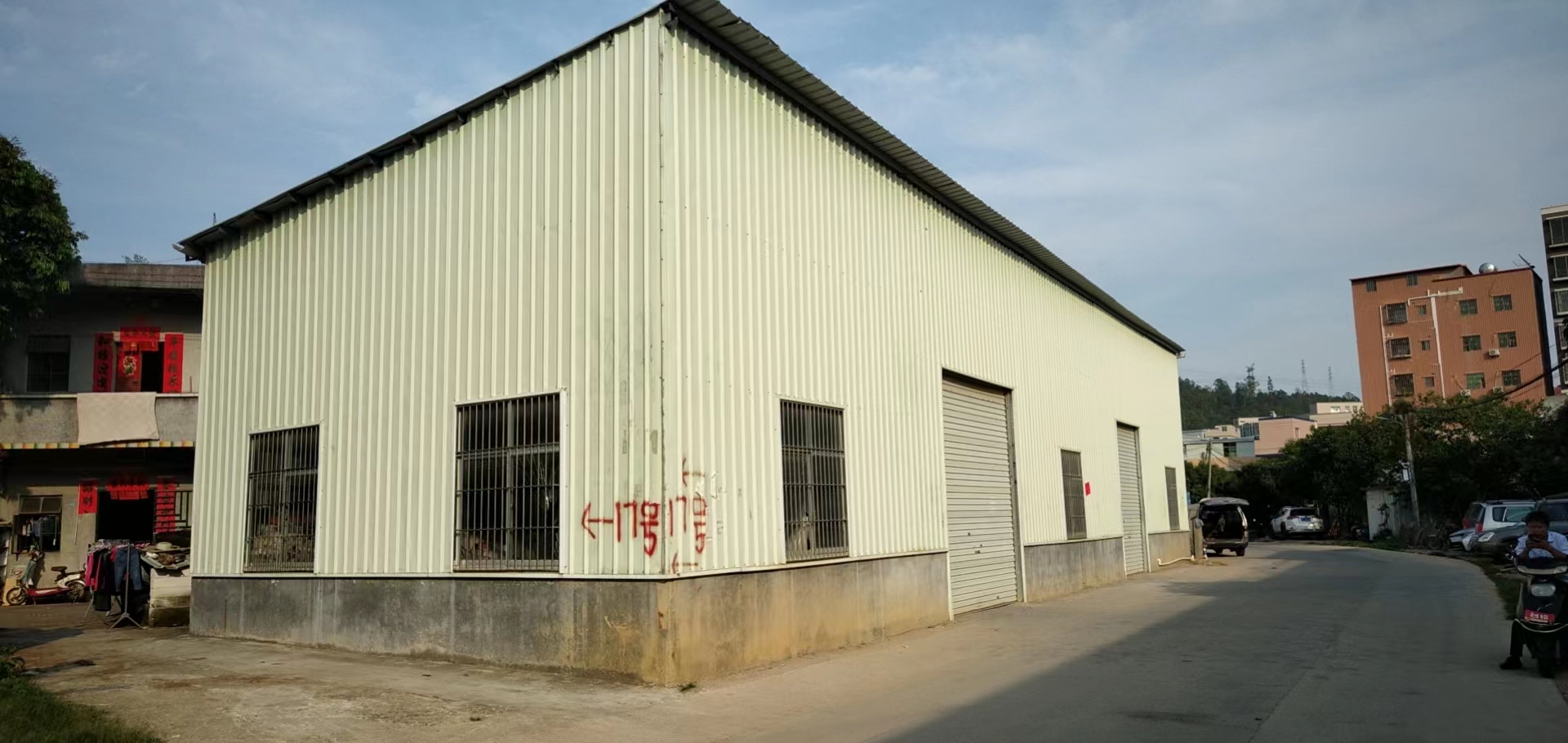 惠阳新圩独栋厂房400平方出租做仓库价格可以优惠小工业加工