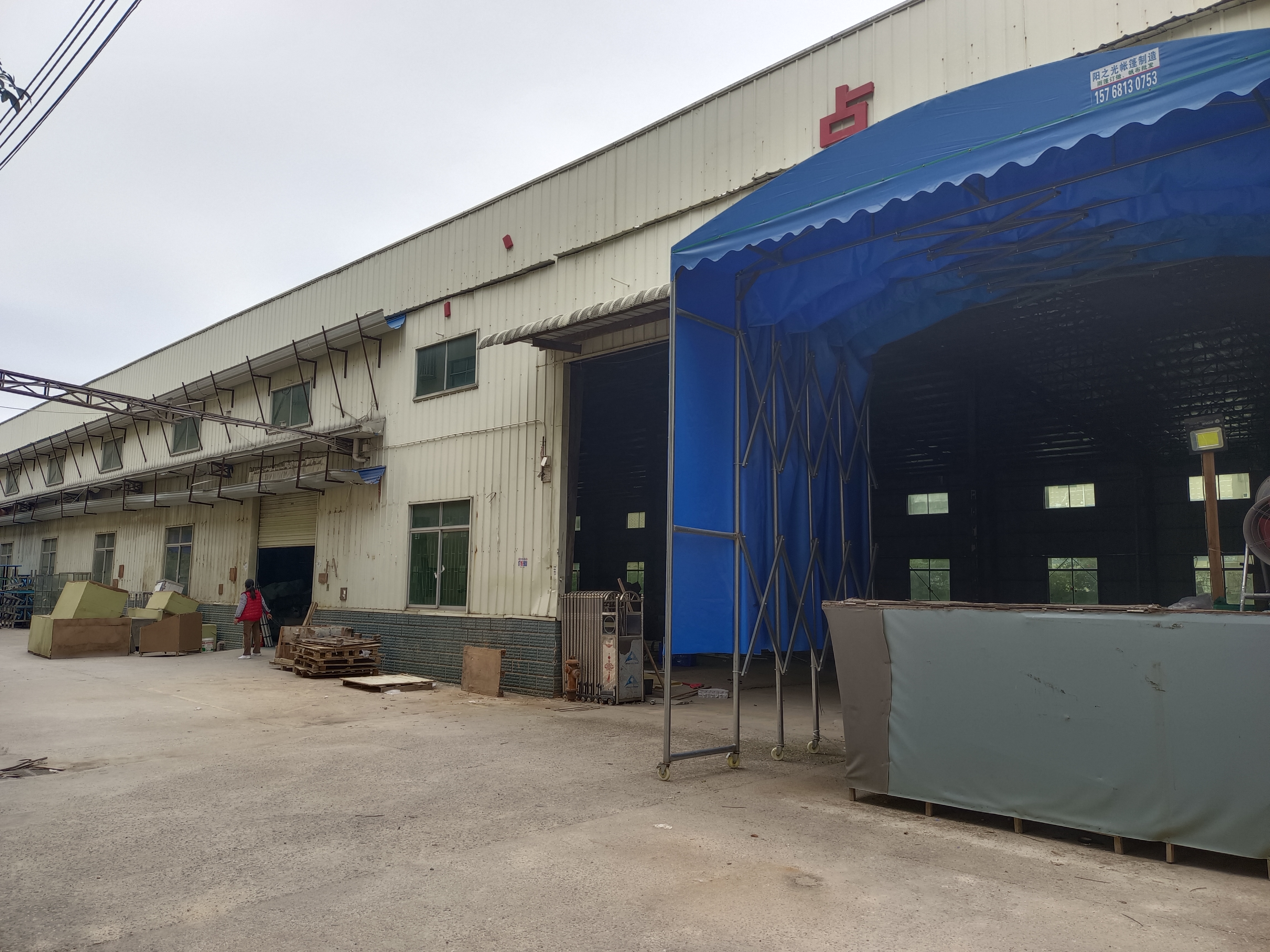 惠阳三和开发区800平米钢构厂房仓库招租工业用地水电齐全