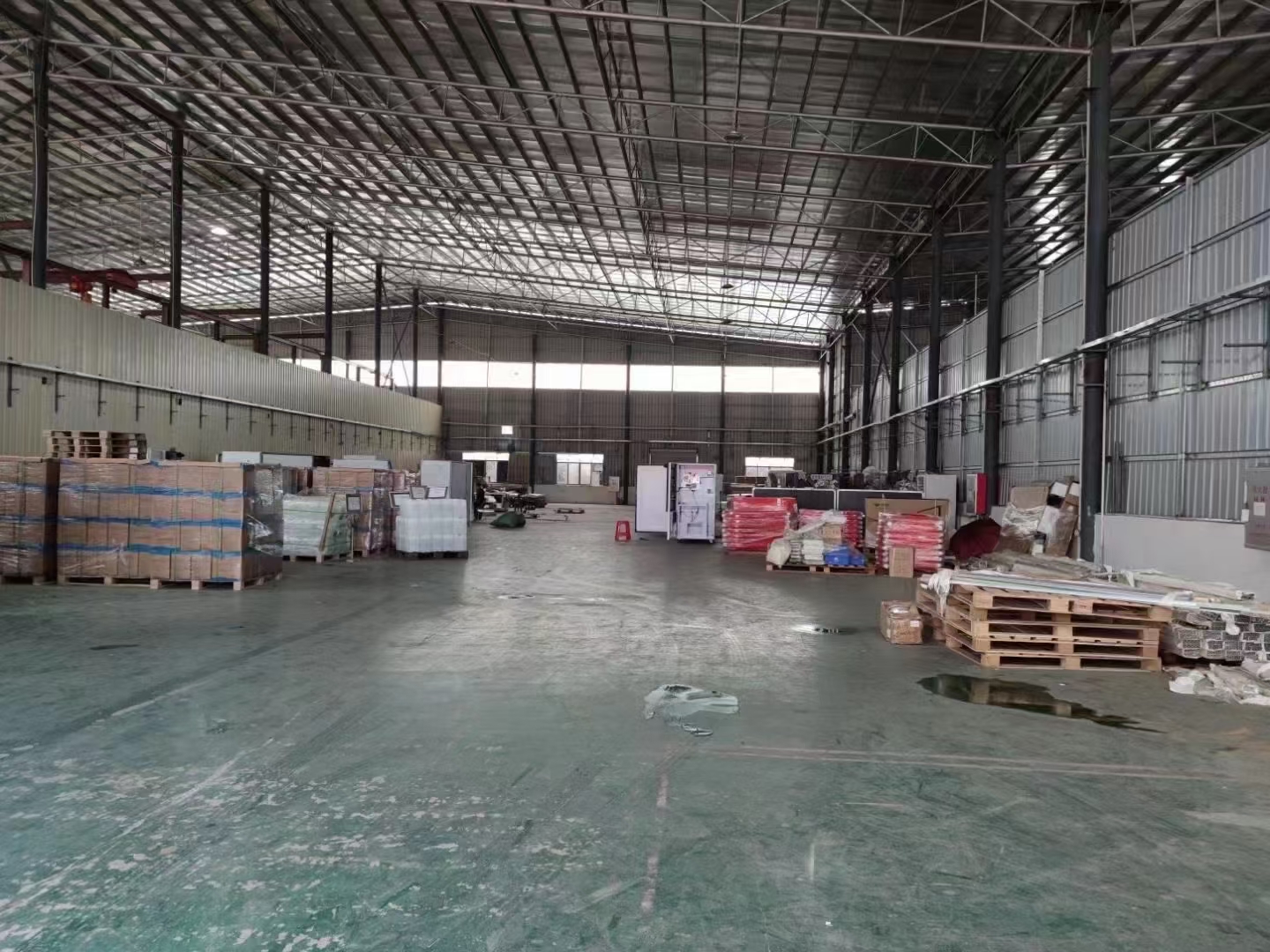 北滘碧江工业区1700方单一层钢构厂房仓库出租
