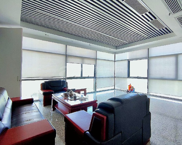 沙井总部装修办公室两层出租，看蚝乡公园单层产证