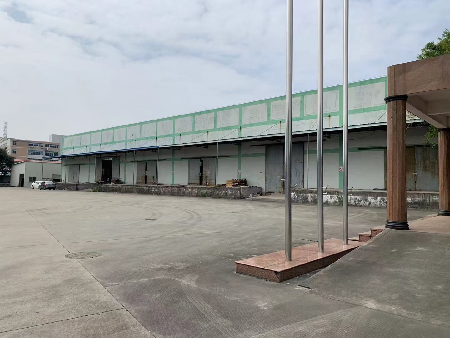 番禺沙湾12米高独立钢构仓库厂房5810平方出租