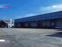 南沙榄核镇单一层7000方高台厂房出租，可分租，超大空地停车