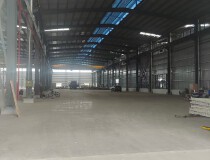 广州南沙城全新钢构单一层，滴水11米，带10吨行车多台，水电