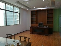 布吉三联办公370平出租4+1格局精装修全套家私独立空调