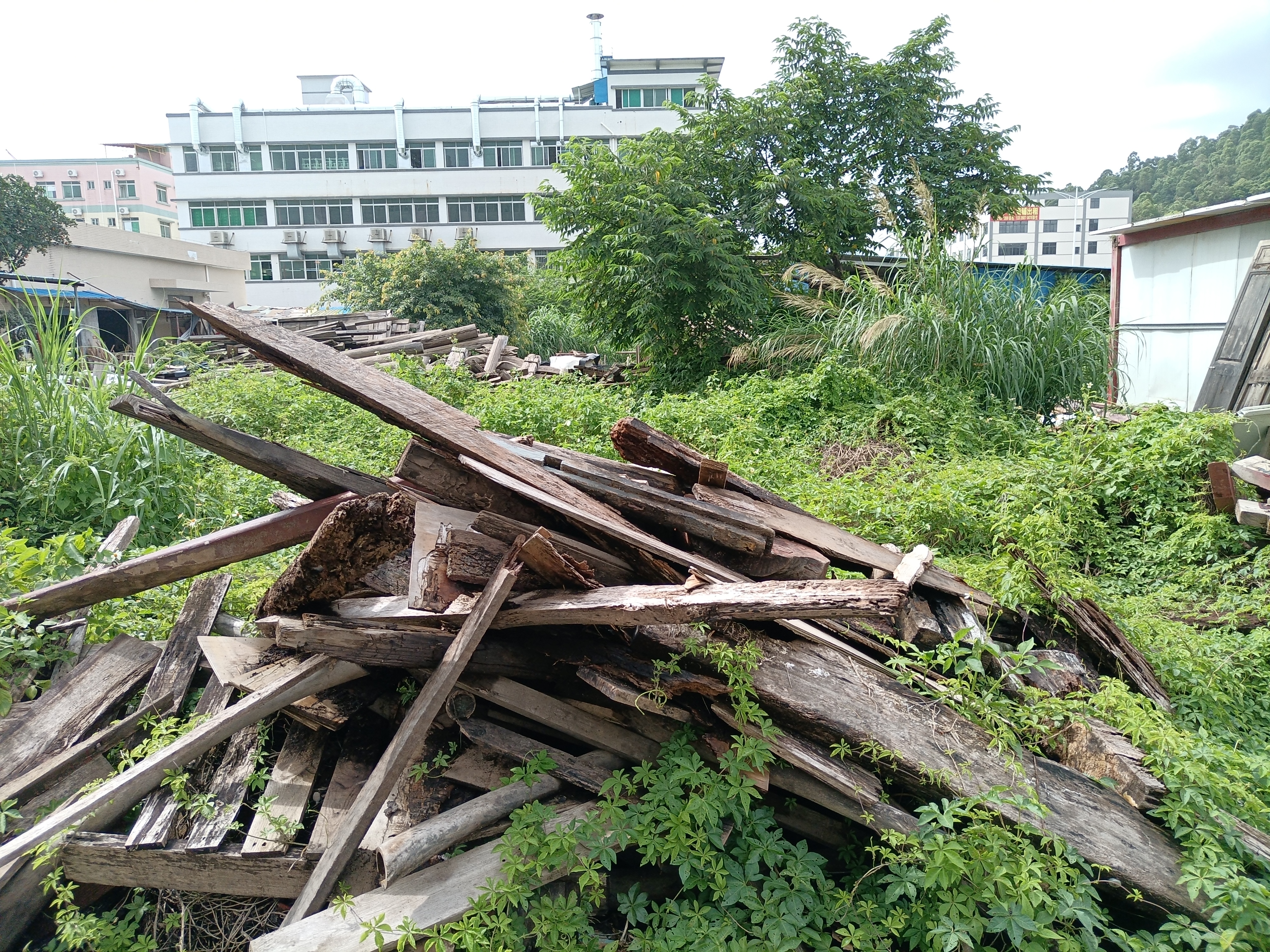 三乡前陇工业区1000方空地出租，地理位置好国道旁边多个行业2