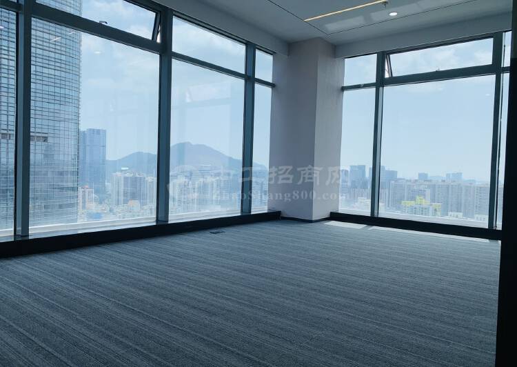 南山天利中央商务中心676平米正南看海景电梯口全新豪装出租5